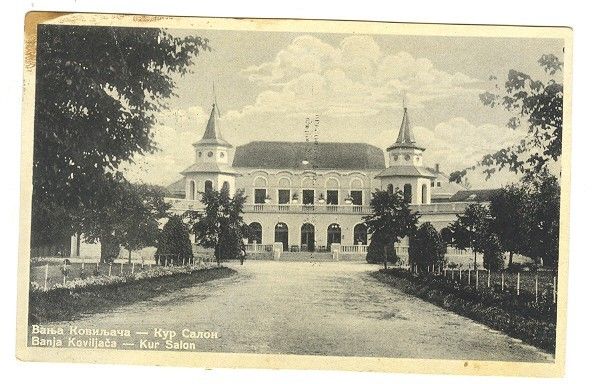 Kur-salon, stara razglednica, oznaka 1934