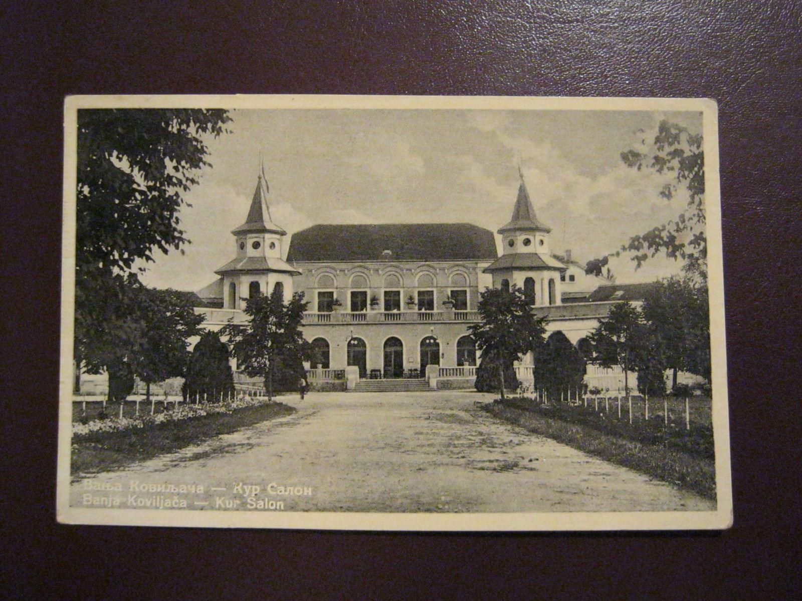 Kur-salon, stara razglednica, oznaka 1939