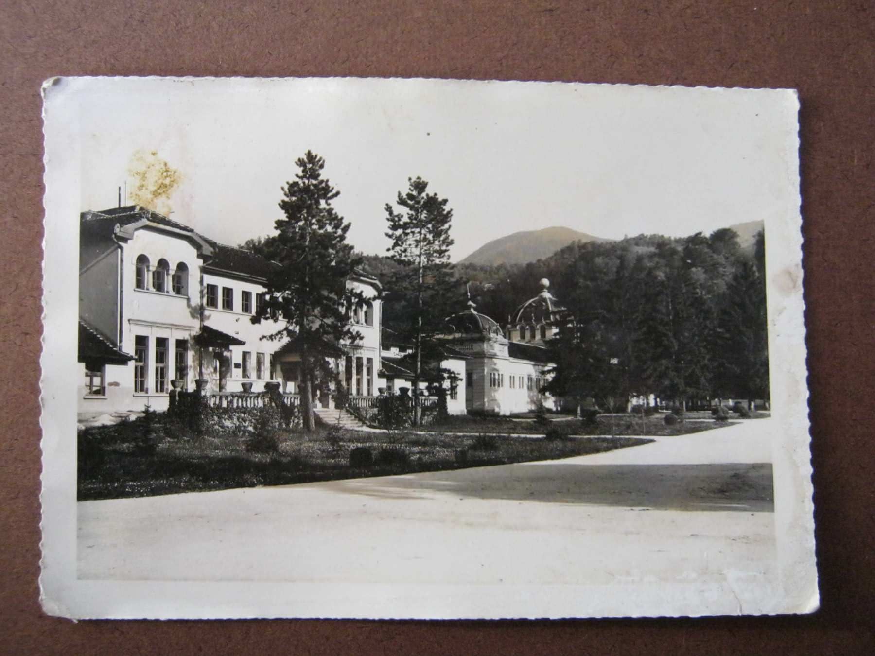 Blatno i sumporno kupatilo, stara razglednica, oznaka 1958