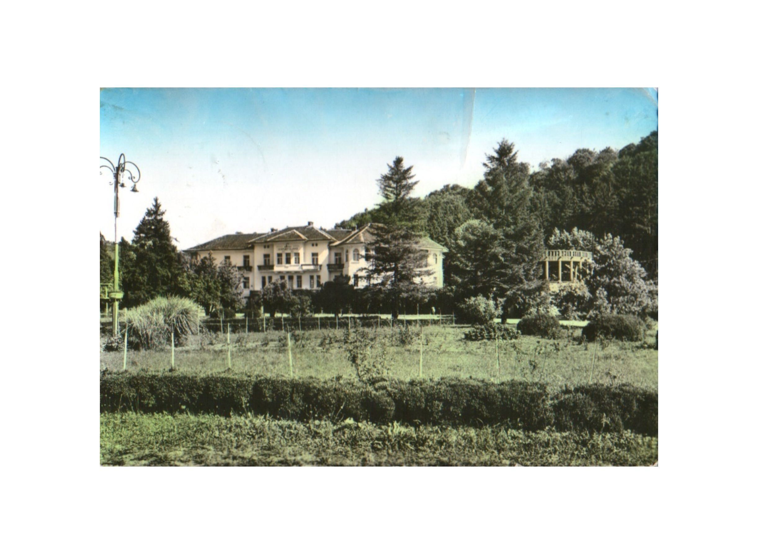 Vila Hercegovina, stara razglednica, oznaka 1962