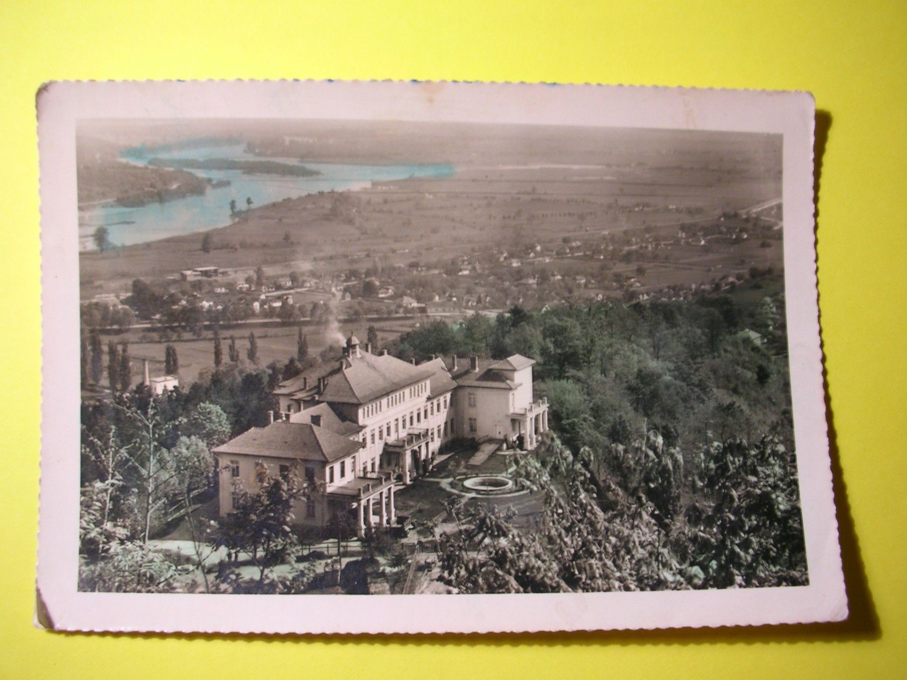 Sanatorijum, stara razglednica, oznaka 1963