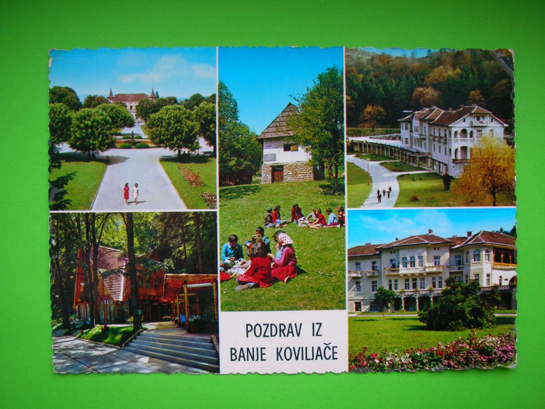 Pozdrav iz Banje, stara razglednica, oznaka 1971