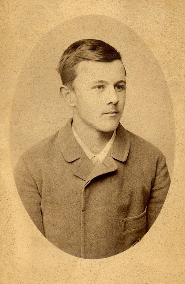Jovan Cvijić kao dečak, na fotografiji iz 1876. godine